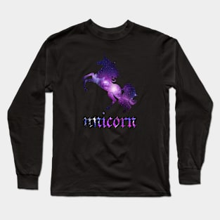 Unicorn Stars Long Sleeve T-Shirt